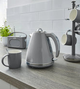 Swan Retro Jug Elektrikli Su Isıtıcısı Kettle 1.5 Litre 3000 w Gri